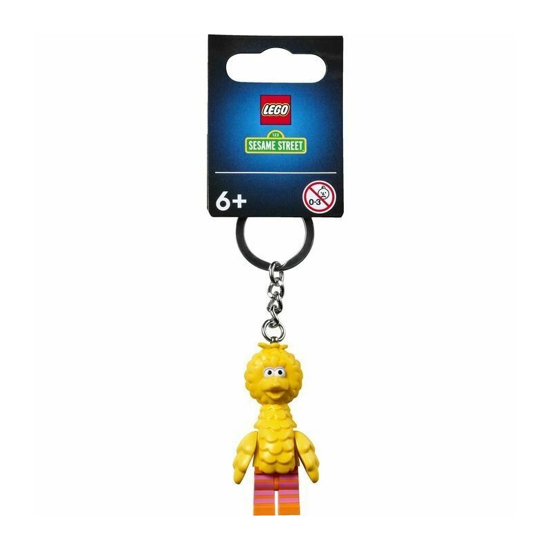 LEGO 854194 Big Bird key chain portachiavi 123 SESAME