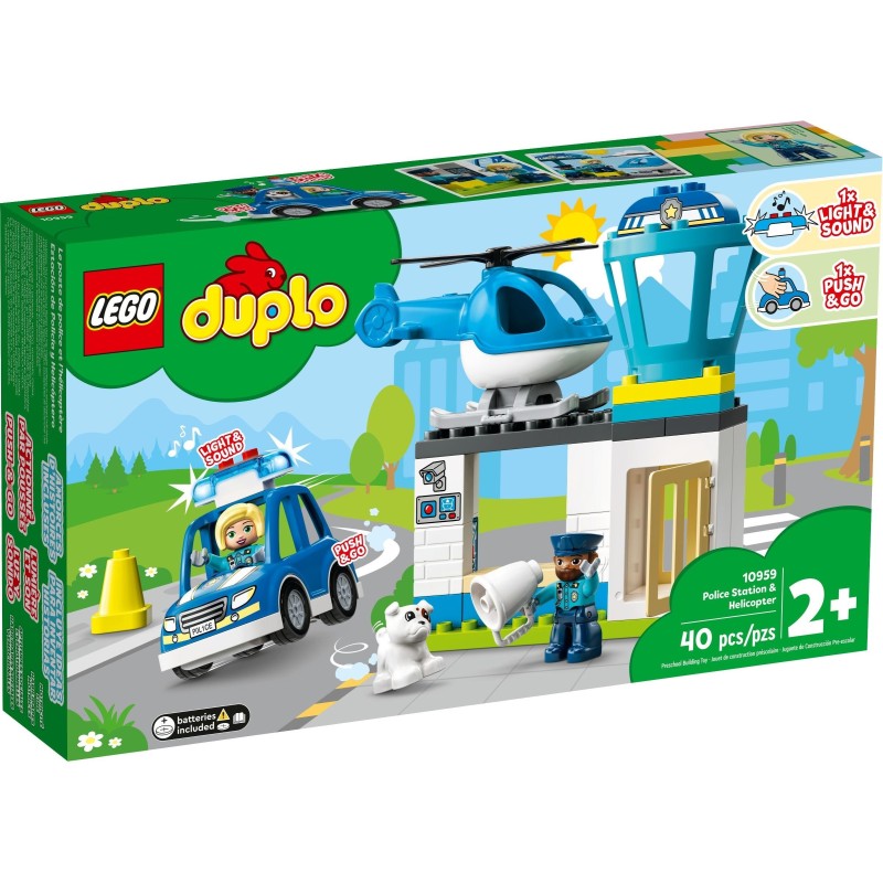 LEGO 10959 DUPLO STAZIONE DI POLIZIA ED ELICOTTERO MARZO 2022