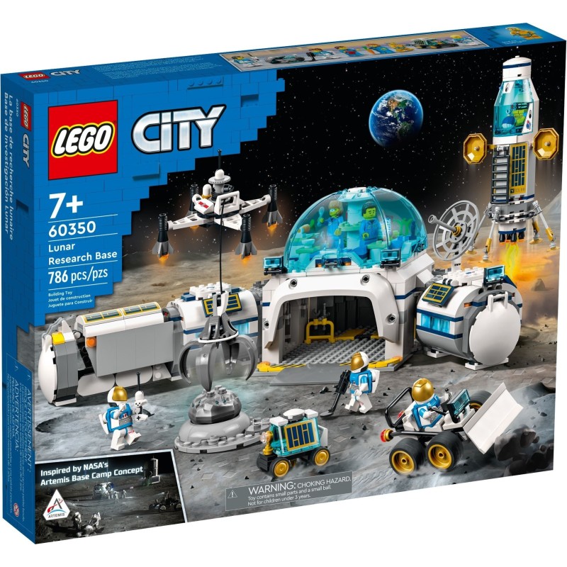 LEGO 60350 CITY BASE DI RICERCA LUNARE MARZO 2022