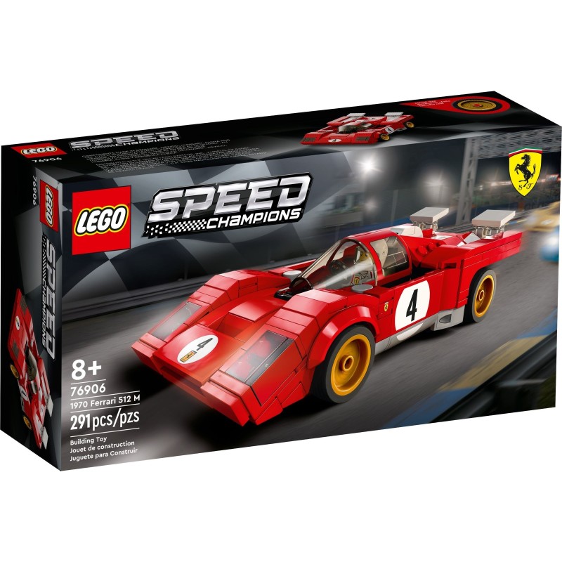 LEGO 76906 SPEED CHAMPIONS 1970 FERRARI 512 M MARZO 2022