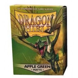 Dragon Shield Standard Sleeves - Matte Apple Green (100 Bustine) - 11018