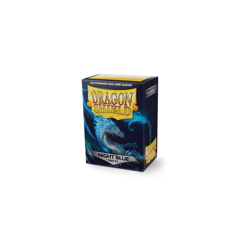 Dragon Shield Standard Matte Sleeves - Night Blue (100 Bustine) - 11042