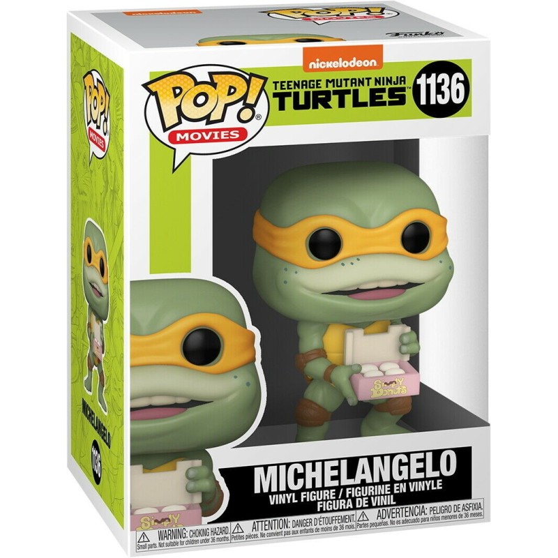 FUNKO POP MOVIES 1136 MICHELANGELO - TEENAGE MUTANT NINJA TURTLES