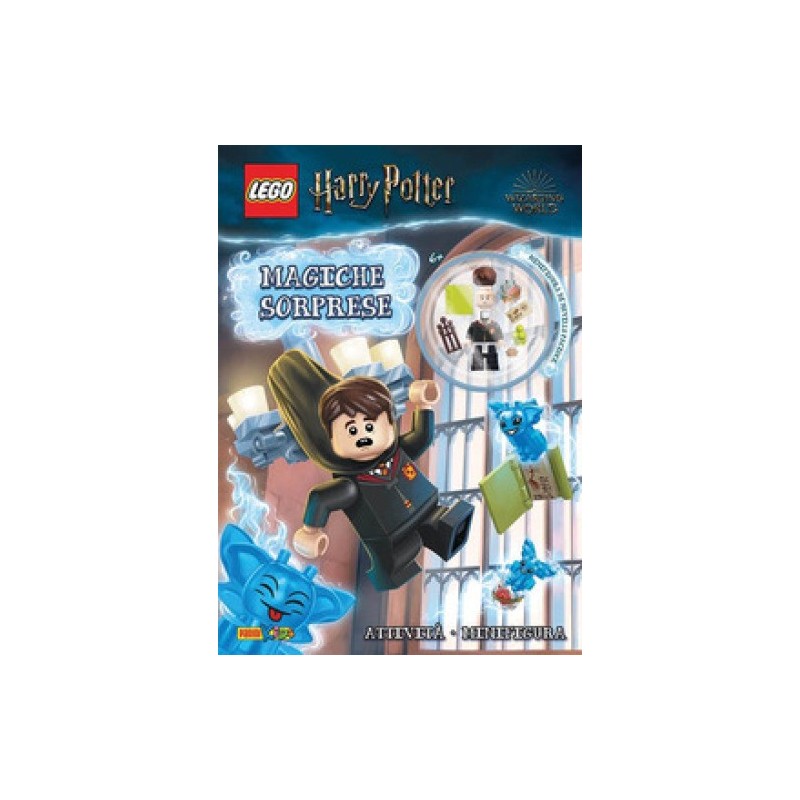 LIBRO HARRY POTTER MAGICHE SORPRESE CON MINFIFURE ESCLUSIVA DI NEVILLE PACIOCK