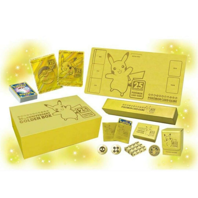 POKEMON 25TH ANNIVERSARY GOLDEN BOX JAPANPK32260