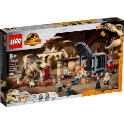 LEGO 76948 JURASSIC WORLD LA FUGA DEL T. REX E DELL’ATROCIRAPTOR APRILE 2022