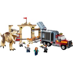 LEGO 76948 JURASSIC WORLD LA FUGA DEL T. REX E DELL’ATROCIRAPTOR APRILE 2022