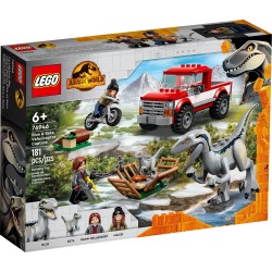 LEGO 76946 JURASSIC WORLD LA CATTURA DEI VELOCIRAPTOR BLUE E BETA APRILE 2022