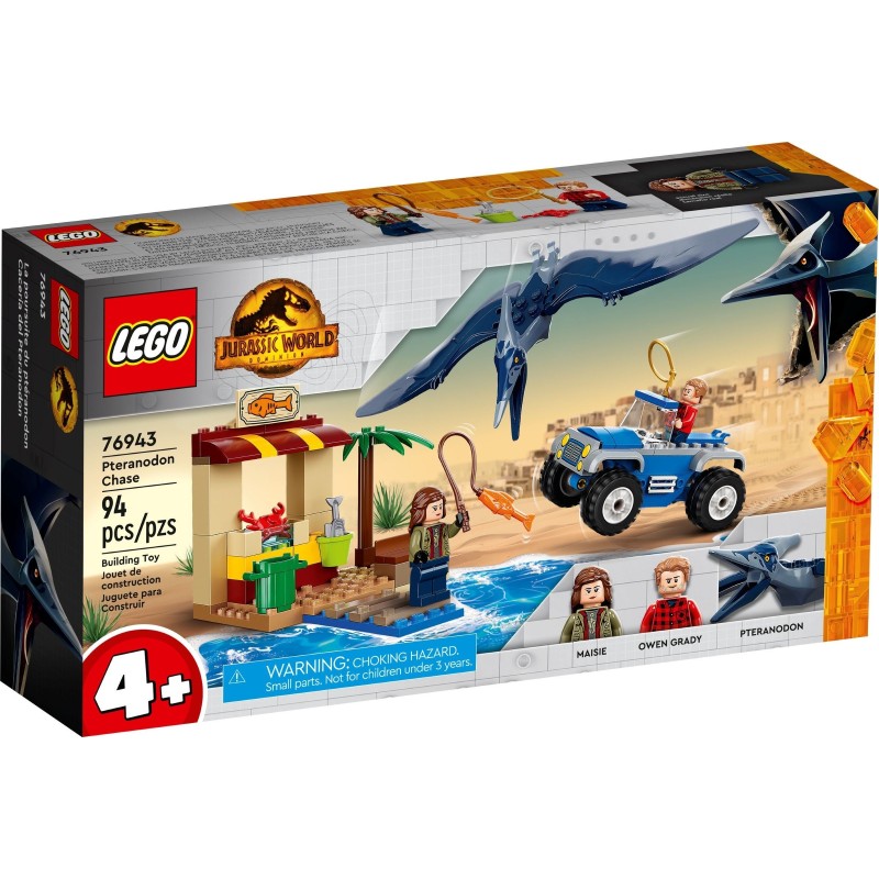 LEGO 76943 JURASSIC WORLD INSEGUIMENTO DELLO PTERANODONTE APRILE 2022