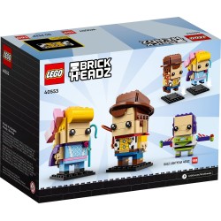 LEGO 40553 BRICKHEADZ Woody e Bo Peep - TOY STORY DISNEY PIXAR 2022