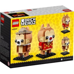 LEGO 40550 BRICKHEADZ Chip e Dale CIP E CIOP SET ESCLUSIVO 2022