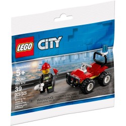 LEGO CITY 30361 ATV POLIGONO QUAD FIRE DEPARTMENT POLYBAG