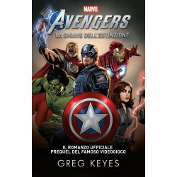 LIBRO AVENGERS MARVEL LA CHIAVE DELL'ESTINZIONE DI GREG KEYES