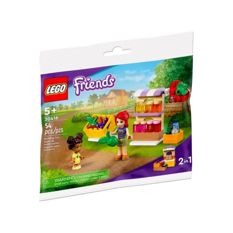 LEGO 30416 FRIENDS LA BANCARELLA DEL MERCATO 2 IN 1 POLYBAG ESCLUSIVA