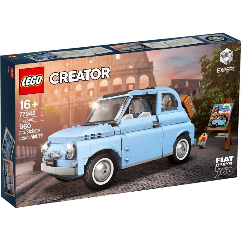 LEGO 77942 Creator Expert Fiat 500 Baby Blue