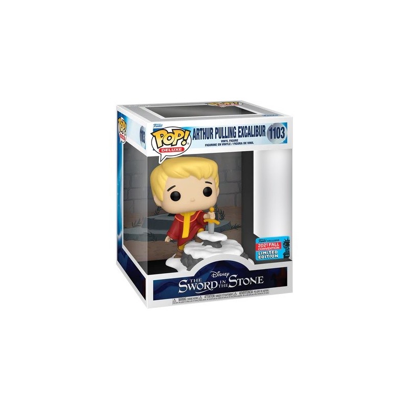 FUNKO POP 1103 ARTHUR PULLING EXCALIBUR SEMOLA LIMITED EDITION 2021