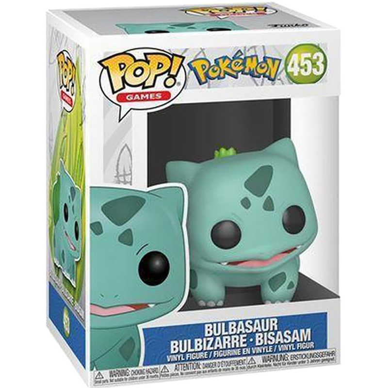 FKPOP453BULBASAUR FUNKO POP GAMES 453 BULBASAUR - POKEMON 10 CM VINYL FIGURE