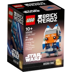 LEGO BRICKHEADZ 40539 Ahsoka Tano STAR WARS scatola ROVINATA