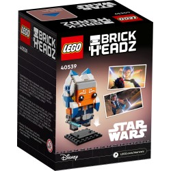 LEGO BRICKHEADZ 40539 Ahsoka Tano STAR WARS scatola ROVINATA