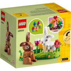 LEGO 40523 BRICKHEADZ Display con coniglietti pasquali 2022