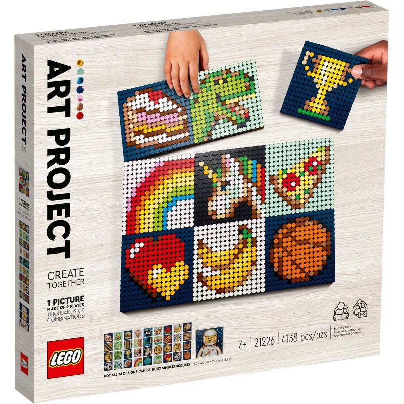 LEGO ART 21226 Progetto d'arte - Creiamo insieme