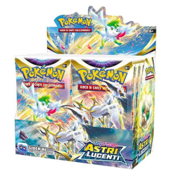 POKEMON SPADA E SCUDO ASTRI LUCENTI BOX CON 36 BUSTINE IN ITALIANO