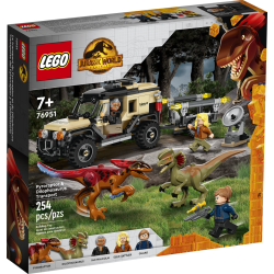 LEGO 76951 JURASSIC WORLD Trasporto del Piroraptor e del Dilofosauro APRILE 2022