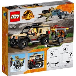 LEGO 76951 JURASSIC WORLD Trasporto del Piroraptor e del Dilofosauro APRILE 2022