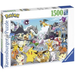 POKEMON   CLASSIC PUZZLE 1500 PZ RAVENSBURGER 16784