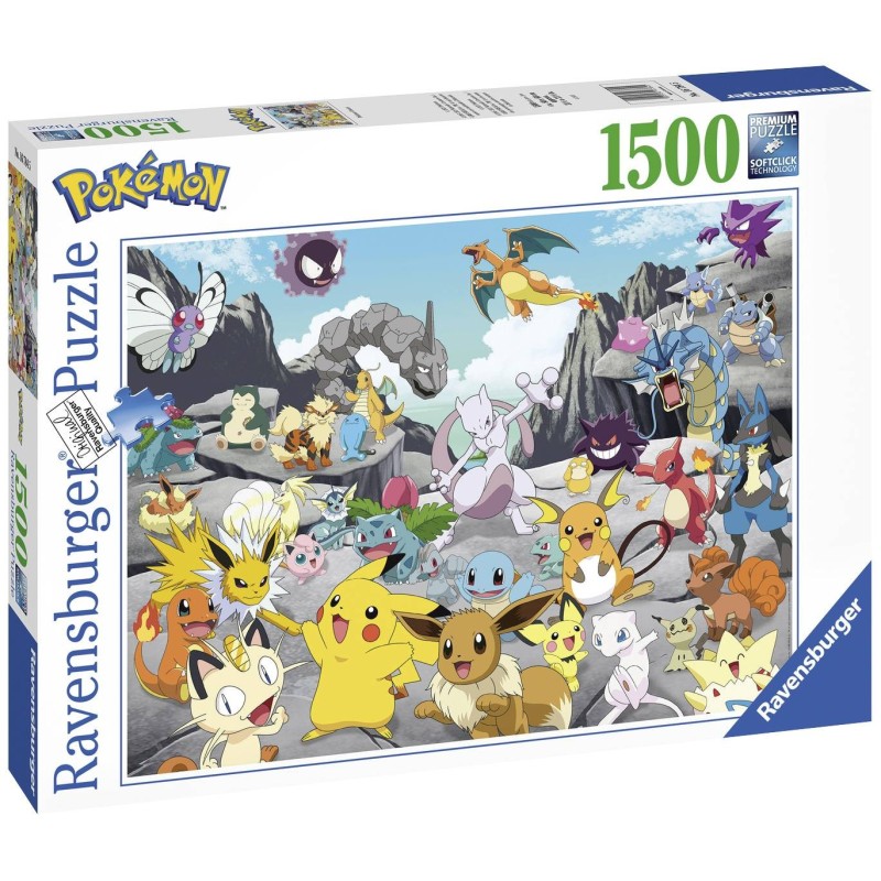 POKEMON CLASSIC PUZZLE 1500 PEZZI