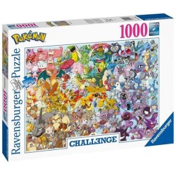 POKEMON   CHALLENGE PUZZLE 1000 PZ RAVENSBURGER 15166