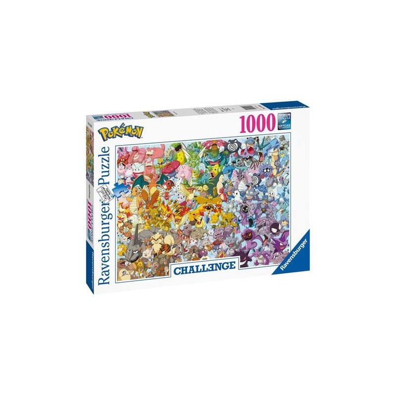 POKEMON   CHALLENGE PUZZLE 1000 PZ RAVENSBURGER 15166