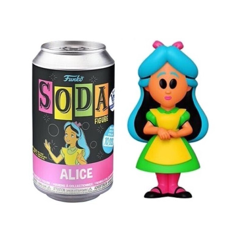 FUNKO SODA FIGURE ALICE LIMITED EDITION aperta solo per verifica contenuto