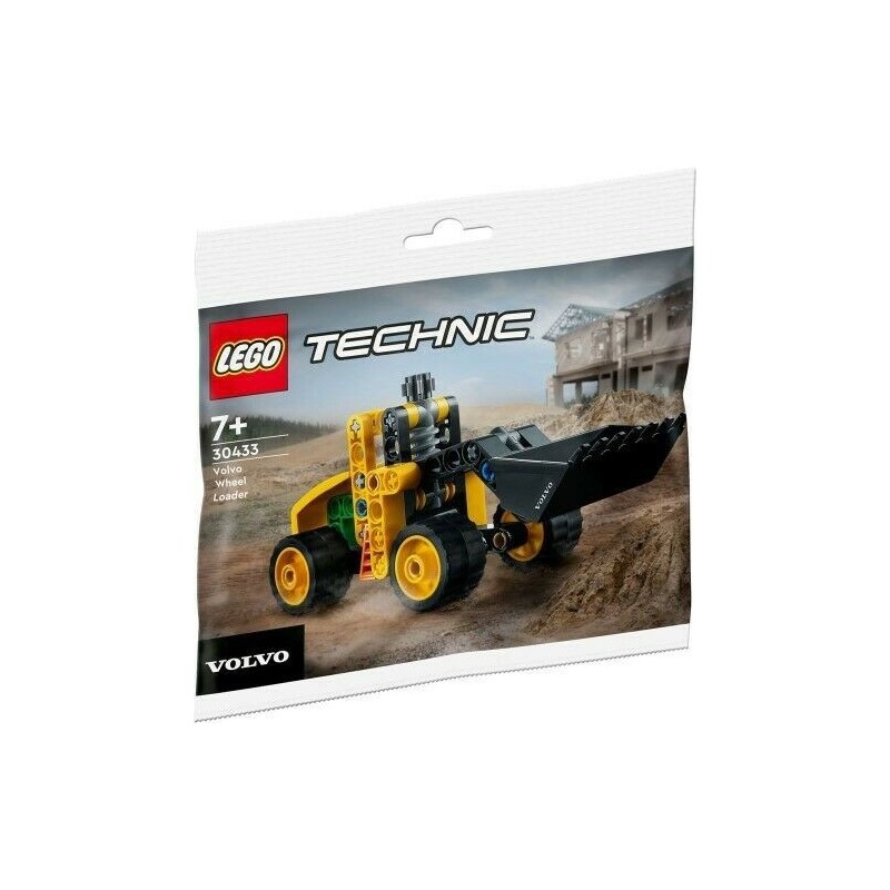 LEGO 30433 TECHNIC VOLVO WTHEEL LOADER RUSPA CANTIERE POLYBAG