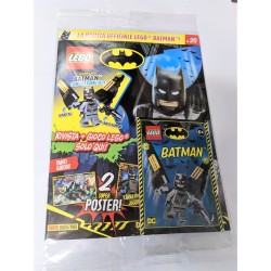 LEGO BATMAN RIVISTA MAGAZINE 28 + POLYBAG BATMAN CON COSTUME JET LIMITED EDITION