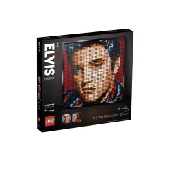 LEGO ART 31204 ELVIS PRESLEY il Re del Rock and Roll MARZO 2022