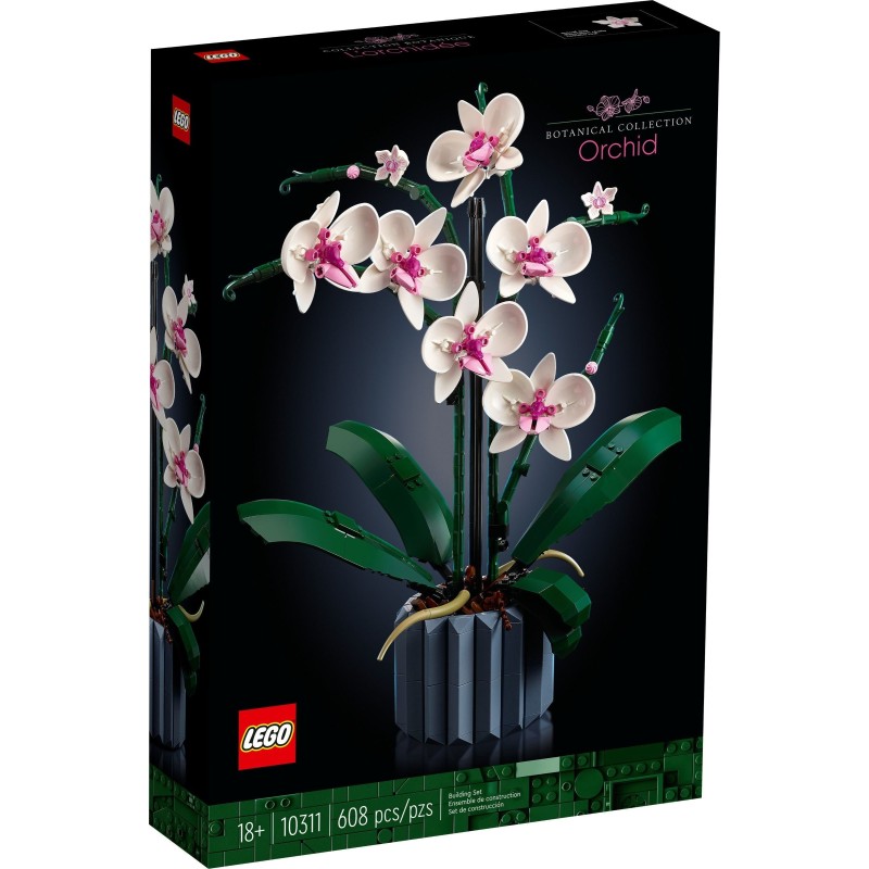 LEGO 10311 CREATOR PIANTA D'ARREDO CON FIORI ORCHIDEA BOTANICAL 2022