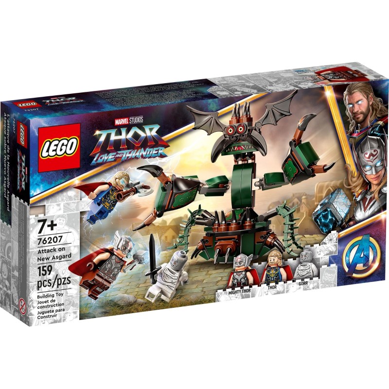 LEGO 76207 MARVEL ATTACCO A NUOVA ASGARD THOR 2022 MAGGIO 2022