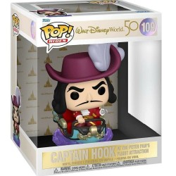 FUNKO POP RIDES 109 CAPTAIN HOOK CAPITAN UNCINO WALT DISNEY WORLD 50 - 15 CM