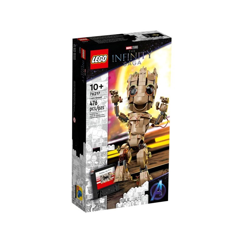 LEGO 76217 IO SONO GROOT MARVEL SUPER HEROES TGIUGNO 2022