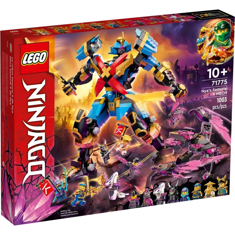 LEGO 71775 NINJAGO MECH SAMURAI X DI NYA GIUGNO 2022