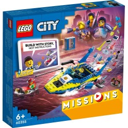 LEGO 60355 CITY MISSIONI INVESTIGATIVE DELLA POLIZIA MARITTIMA GIUGNO 2022