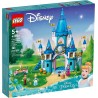 LEGO 43206 DISNEY PRINCESS IL CASTELLO DI CENERENTOLA E DEL PRINCIPE AZZURRO