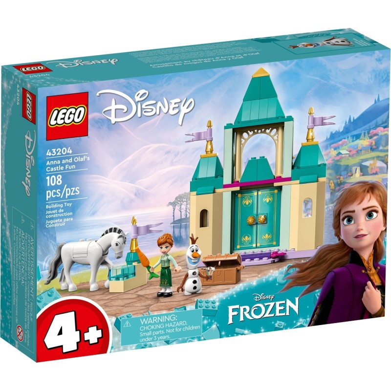 LEGO 43204 DISNEY PRINCESS DIVERTIMENTO AL CASTELLO DI ANNA E OLAF GIUGNO  2022