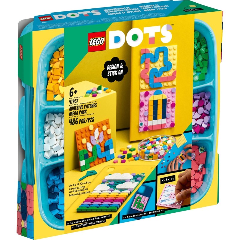 LEGO 41957 DOTS MEGA PACK PATCH ADESIVI GIUGNO 2022