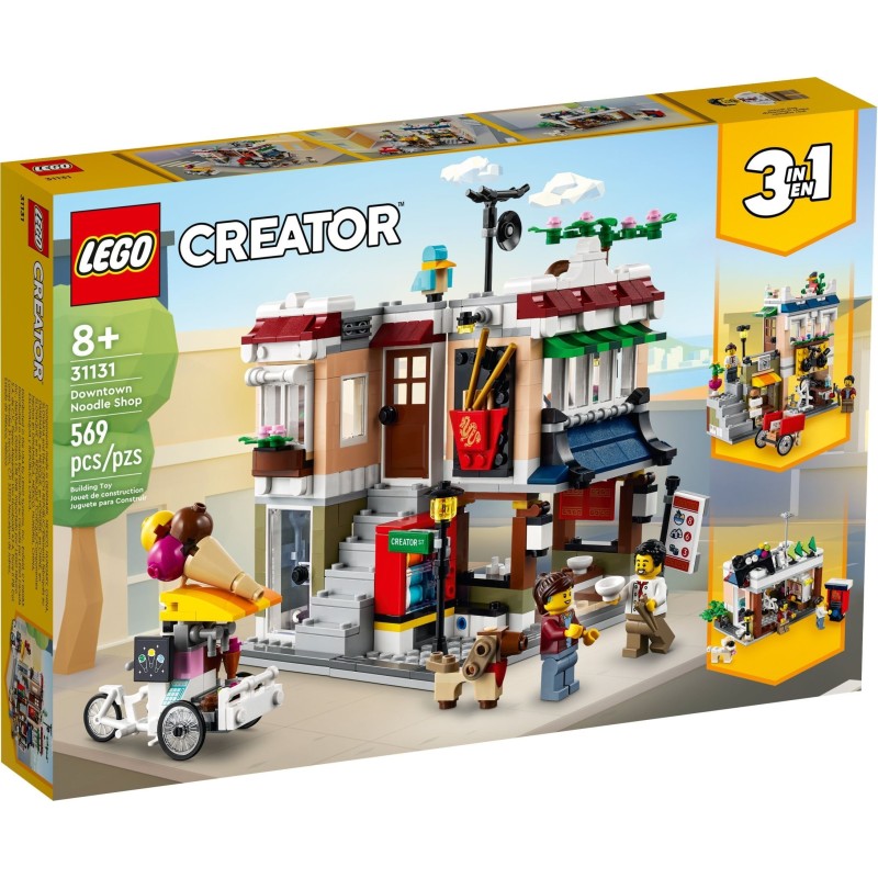 LEGO 31131 CREATOR - CREATOR EXPERT RISTORANTE NOODLE CITTADINO GIUGNO 2022