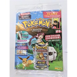 POKEMON MAGAZINE 8 RIVISTA + 6 CARTE DEL GCC POKEMON SPADA E SCUDO ASTRI LUCENTI