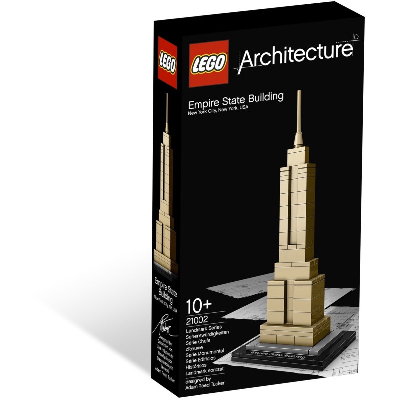 LEGO ARCHITECTURE 21002 EMPIRE STATE BUILDING NEW YORK CITY