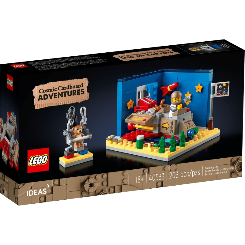 LEGO 40533 AVVENTURE COSMICHE DI CARTONE COSMIC CARDBOARD ADVENTURES - ESCLUSIVO