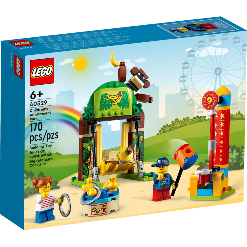 LEGO 40529 PARCO DIVERTIMENTO PER BAMBINI Children's Amusement Park - SET  ESCLUSIVO MAGGIO 2022